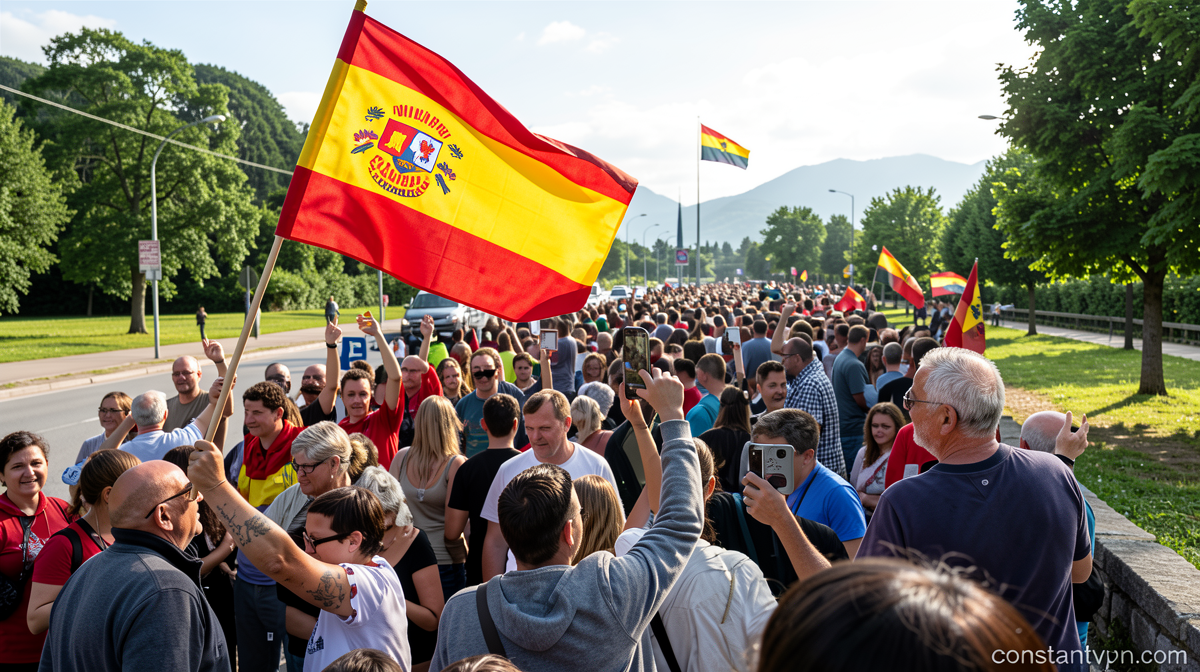 Celebrations as Gibraltar-Spain border fence removed
