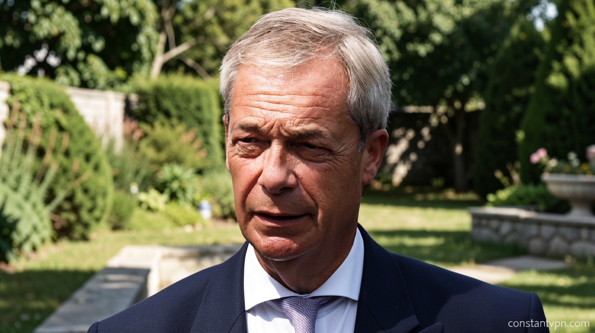 Man arrested over social media post threatening to shoot Farage