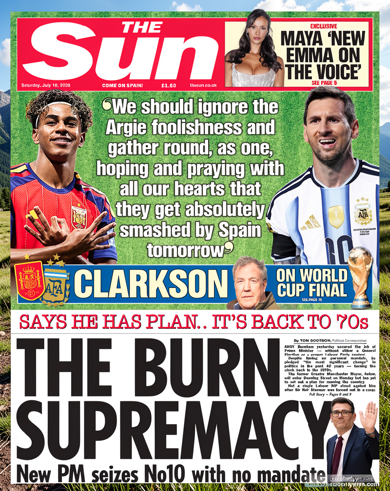 ‘The Burn supremacy’ and ‘Spice up your wife’
