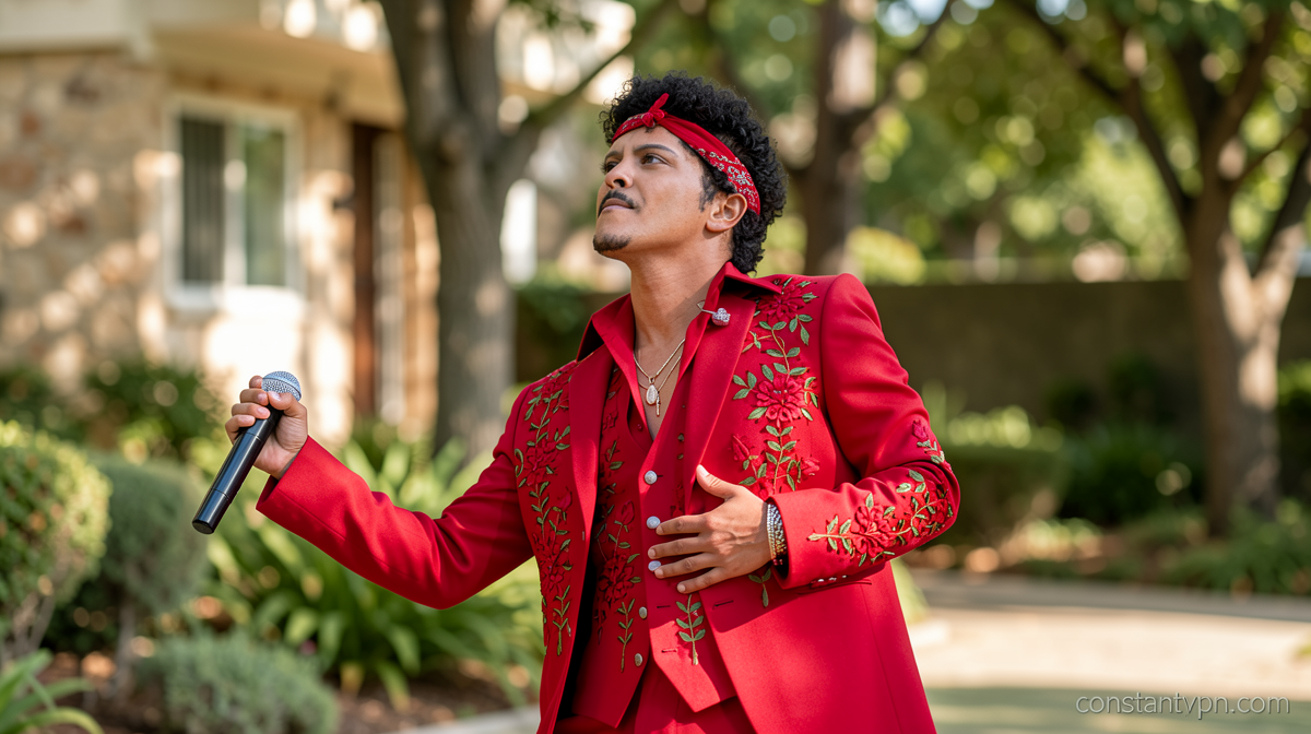 Bruno Mars has an unexpected opening before Wembley party starts