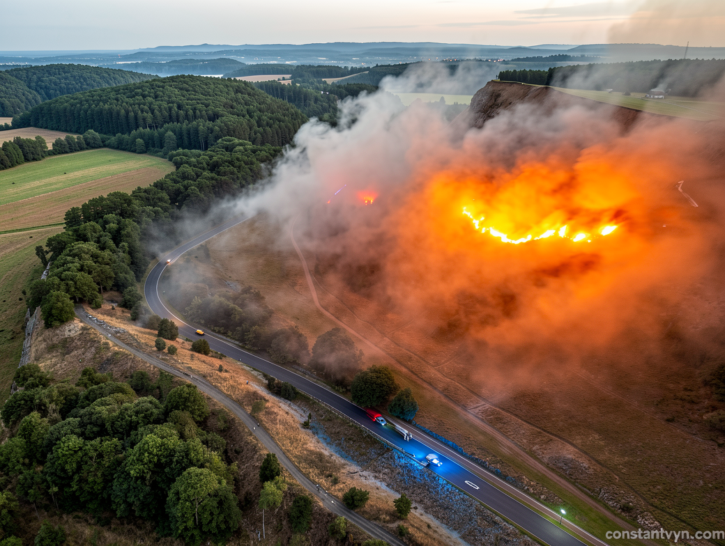 Fire crews to remain at Arthur’s Seat for days after blaze