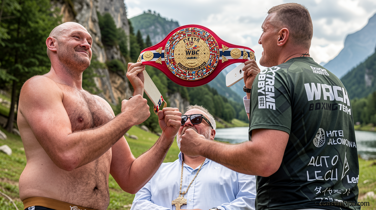 Fury lighter than opponent for first time in 15 years