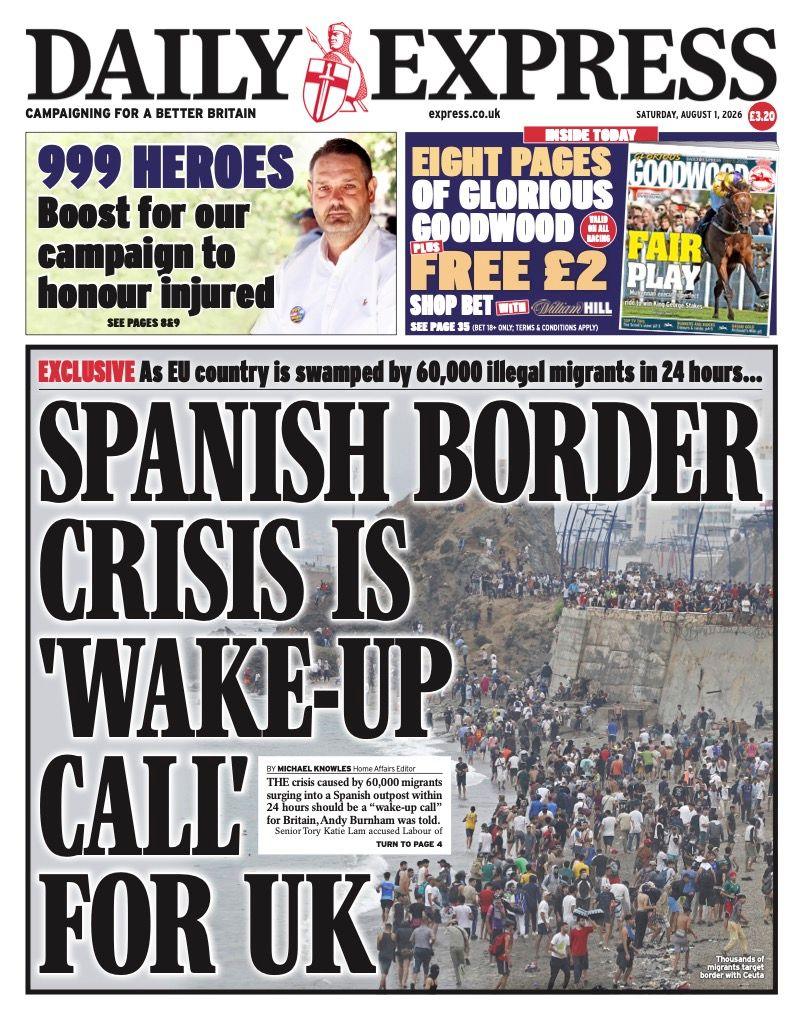 ‘Spanish border crisis’ and ‘iron chancellor’