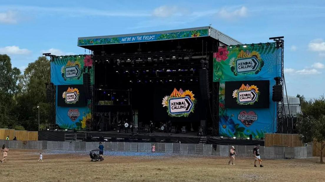 Teenager dies at Kendal Calling festival