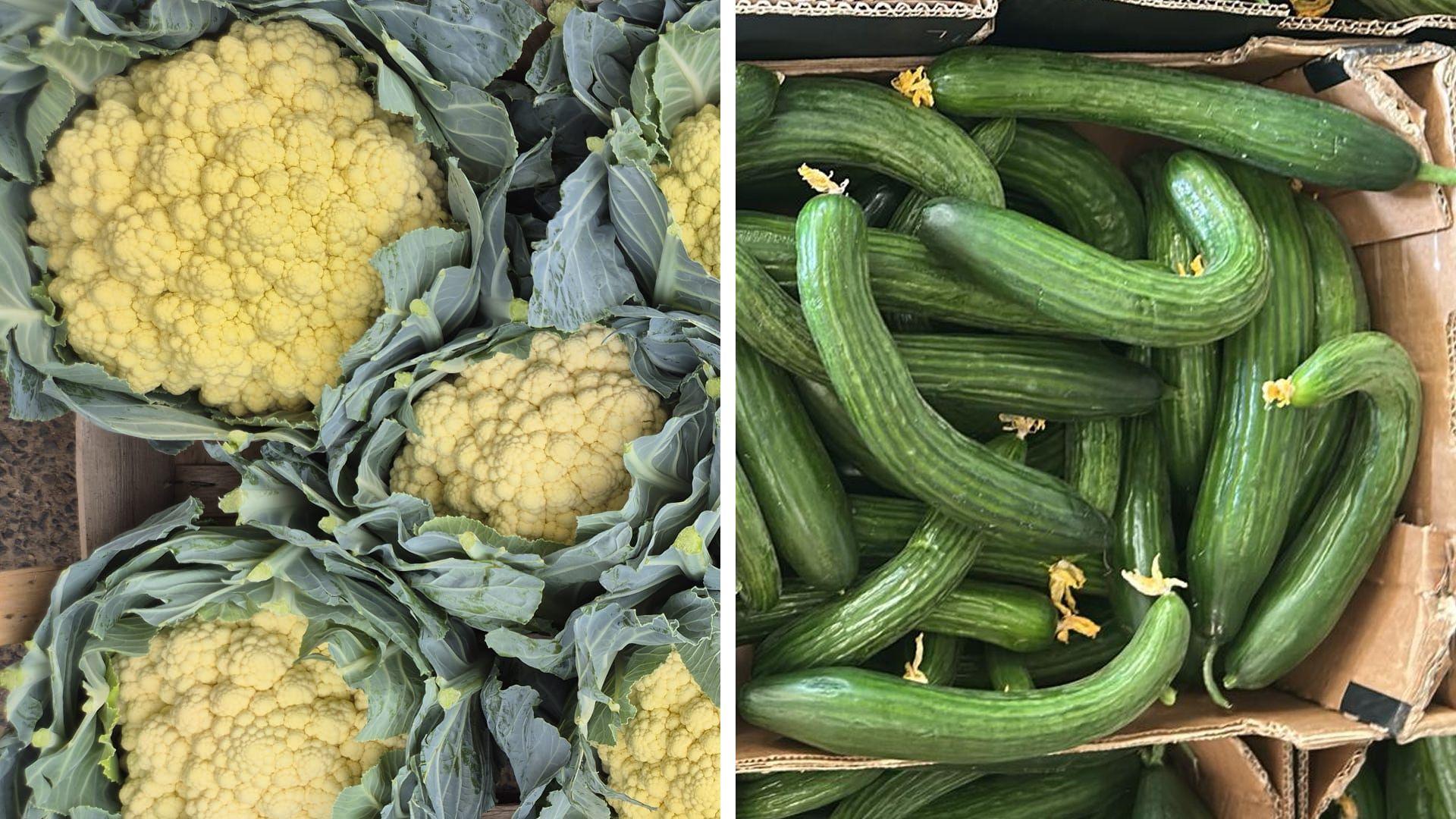 Sun-tanned cauliflowers and knobbly spuds – the heatwave veg that’s good to eat