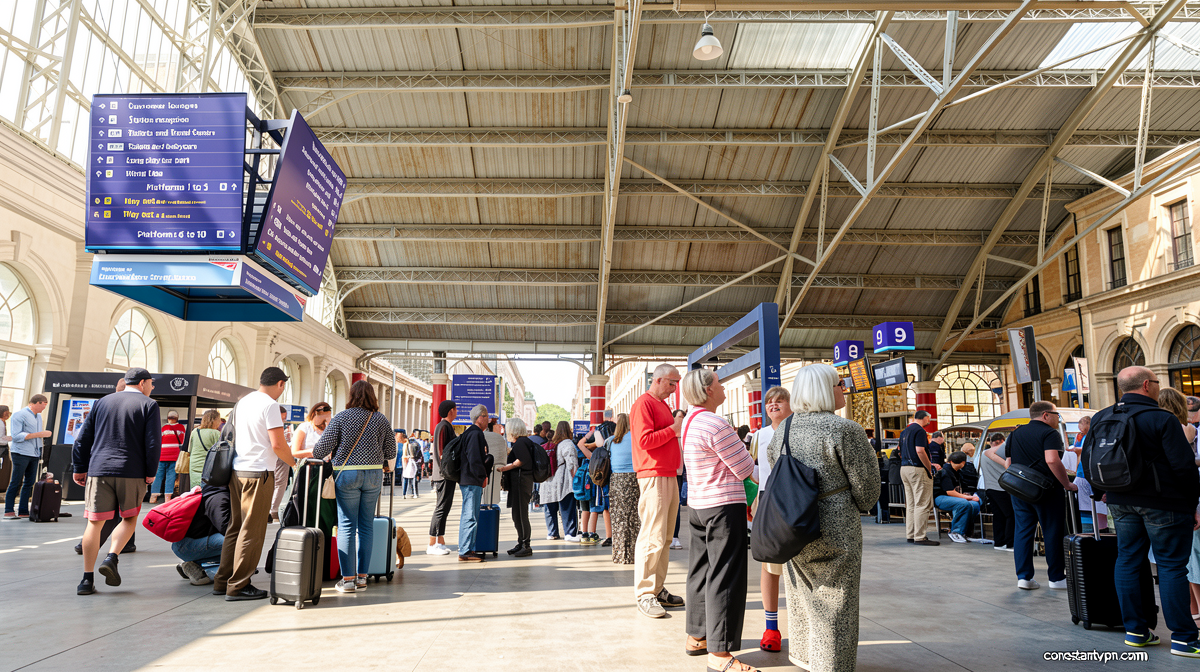 Thousands of rail passengers hit by power failure disruption