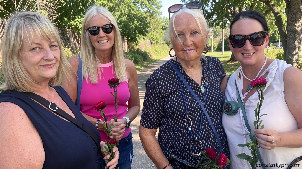 Thousands of Bonnie Tyler fans line the streets as coffin taken to Swansea home