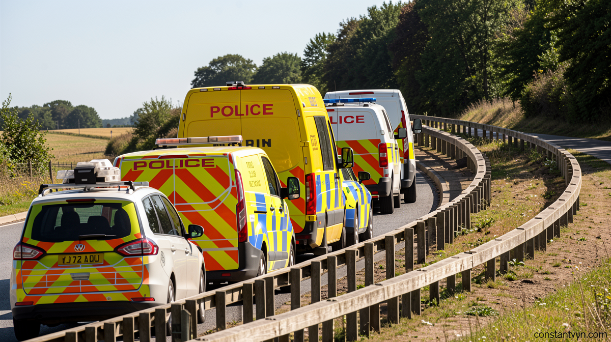 Two police officers among seven killed in wrong-way car crash