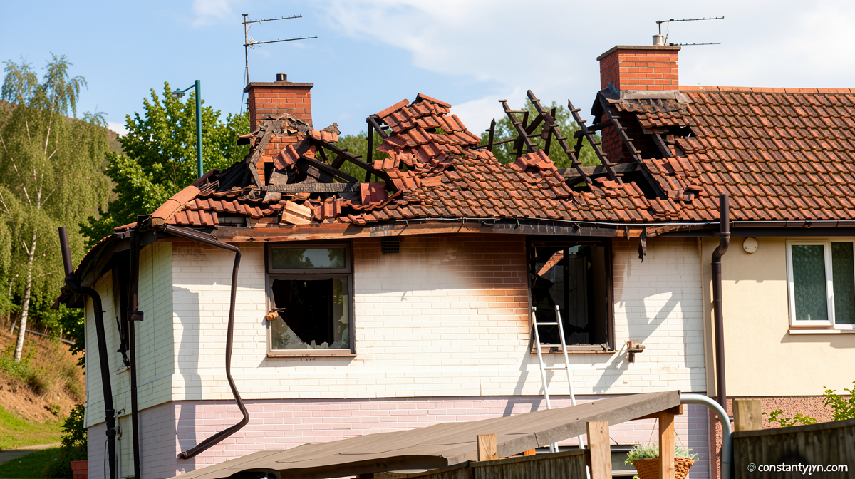 Murder probe as two people die in house fire