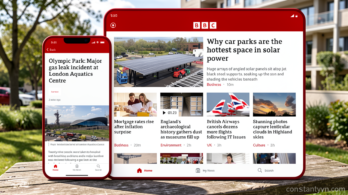 The BBC News app keeps you informed with live and breaking news you can trust